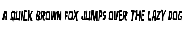 Preview of Disturbia Rotated 2 Regular font