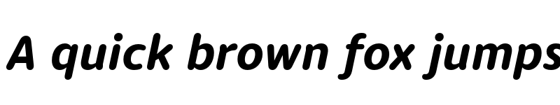 Preview of Dita Bold Italic font