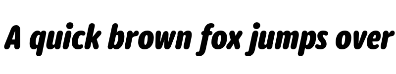 Preview of Dita Cd Extrabold Italic font