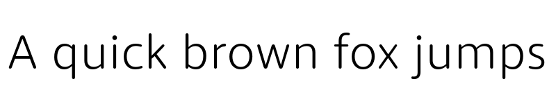 Preview of Dita Light font