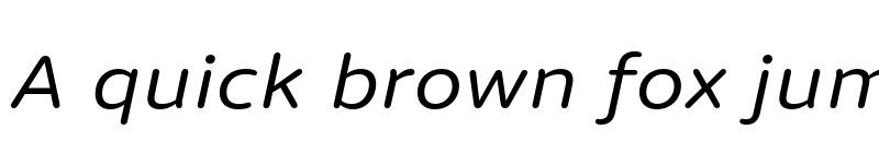 Preview of Dita Wd Italic font