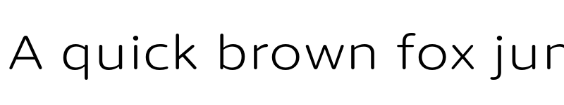 Preview of Dita Wd Light font