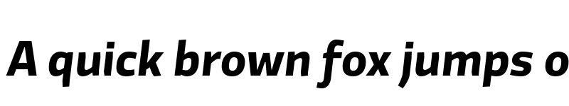 Preview of Divenire Bold Italic font