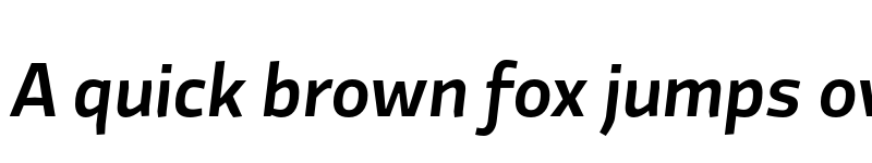 Preview of Divenire Medium Italic font