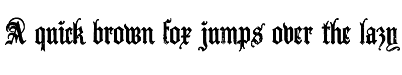 Preview of Divine And Earthly Imperium Regular font