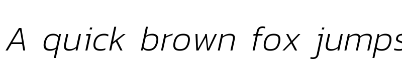 Preview of Dizhitl ExtraLight Italic font