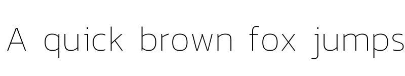 Preview of Dizhitl Thin font