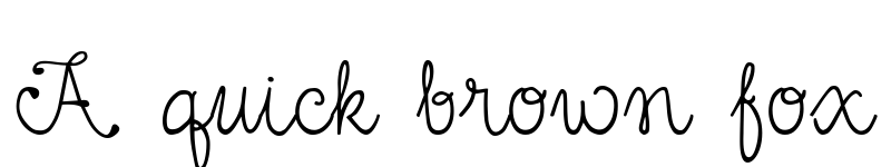 Preview of DJ Fancy Regular font