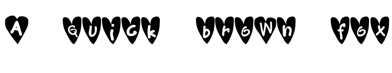 Preview of Djellibejbi Regular font