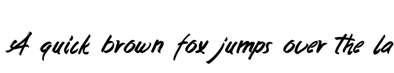 Preview of Djoker State Regular font