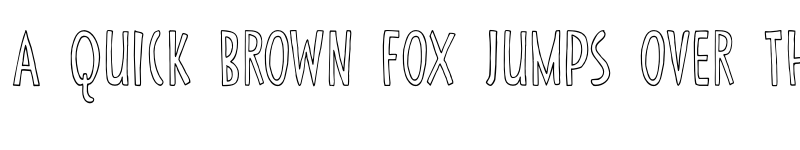 Preview of DK Canned Whale Regular font