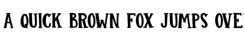 Preview of DK Colporteur Fat Regular font