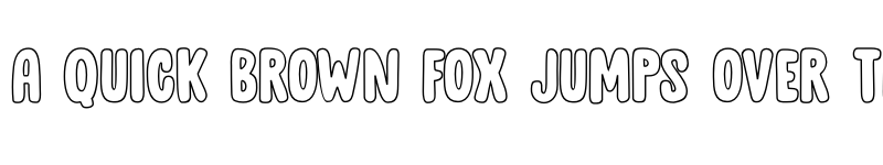 Preview of DK Cool Daddy Outline Regular font