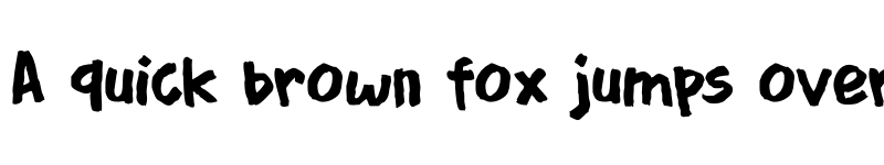 Preview of DK Crowbar Regular font