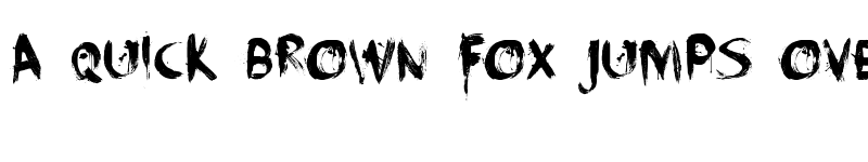 Preview of DK Face Your Fears Regular font