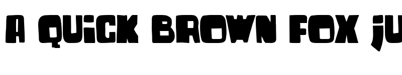 Preview of DK Harrumph Regular font