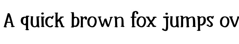 Preview of DK Headlock Regular font