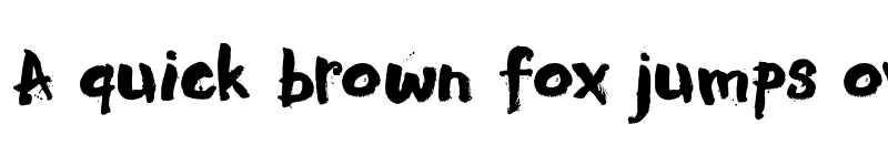 Preview of DK Motley Crew Regular font