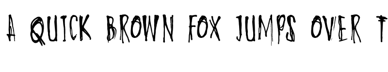 Preview of DK Oyukis Ghost Regular font