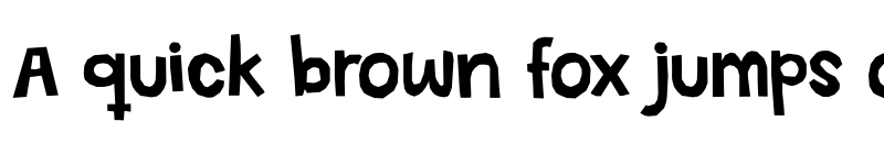 Preview of DK Snippity Snap Regular font