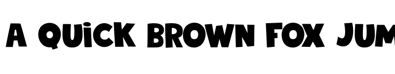 Preview of DK Sticky Toffee Regular font