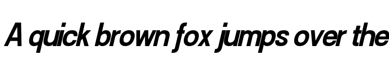 Preview of Doboto Bold Italic font