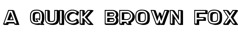 Preview of DOCKER THREE font