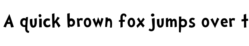 Preview of Doctor Soos Bold Bold font