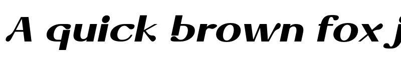 Preview of Dofend Black Slanted font