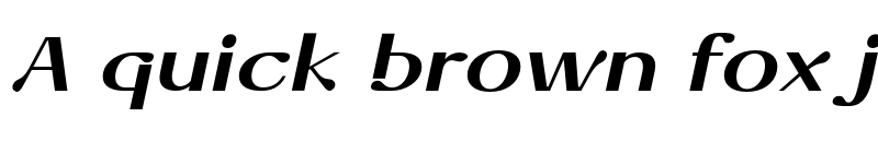 Preview of Dofend Bold Slanted font