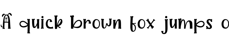 Preview of Dogmeal Figure Regular font