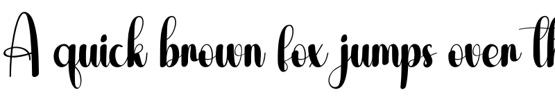 Preview of Doingline Regular font