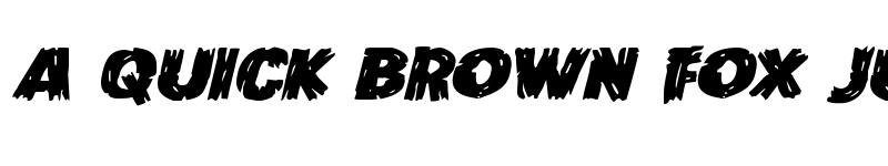 Preview of Dokter Monstro Expanded Italic Expanded Italic font