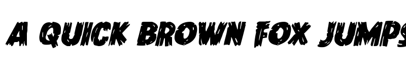 Preview of Dokter Monstro Italic Italic font