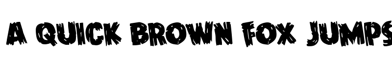 Preview of Dokter Monstro Rotated Regular font