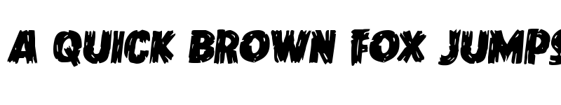 Preview of Dokter Monstro Semi-Italic Semi-Italic font