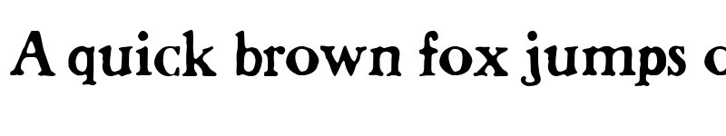 Preview of Dolenzo J Bubbed font