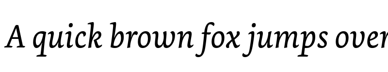 Preview of Dolly Pro Regular Italic font