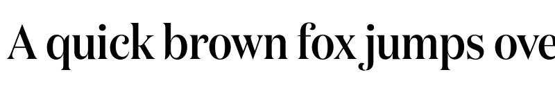 Preview of Domaine Display Narrow Medium font