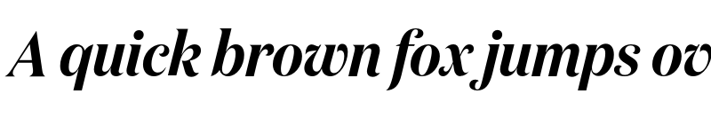 Preview of Domaine Display Narrow Semibold Italic font
