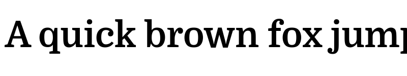 Preview of Domine Bold font