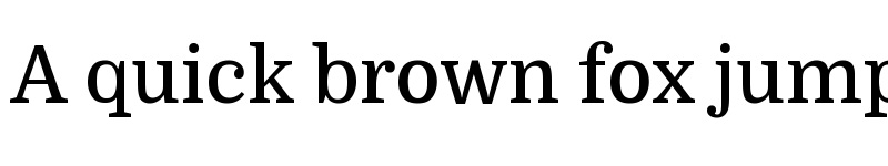 Preview of Domine Medium font