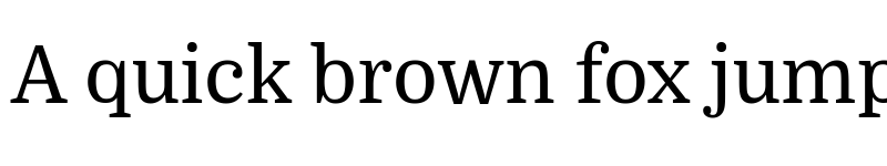 Preview of Domine Regular font