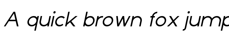 Preview of Dominik Italic font