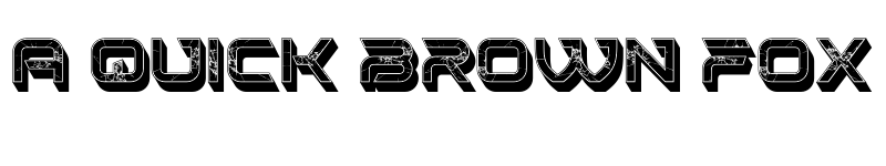 Preview of Dommage Regular font