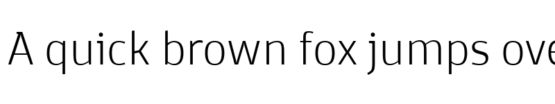 Preview of Domotika Trial ExtraLight font