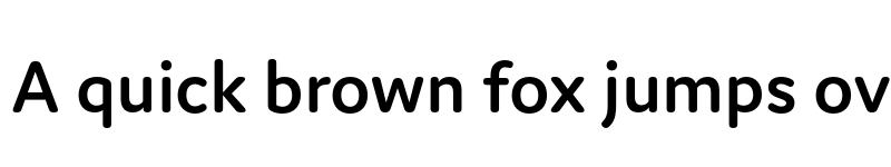 Preview of Domus Semibold font