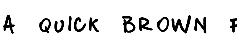 Preview of donanfer_font Regular font