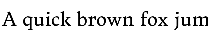 Preview of Donegal One Regular font