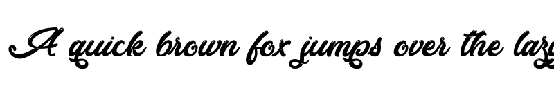 Preview of Donkey Talk Regular font